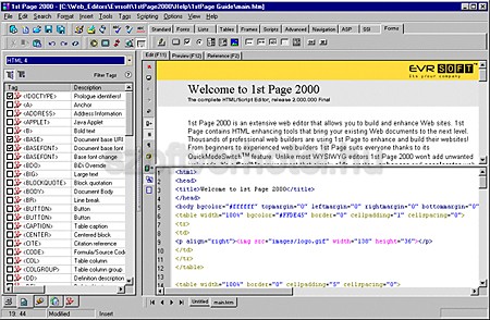 First Page webszerkesztő