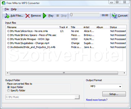 Free M4a to MP3 Converter Free M4a to MP3 Converter