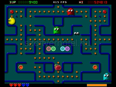 Pacman retro játék