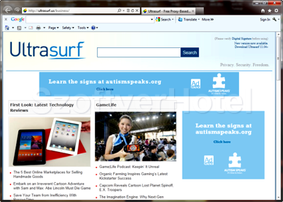 UltraSurf Browser UltraSurf Browser