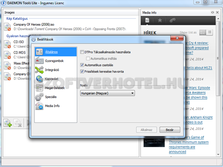 Daemon Tools felhasználói leírás, 2. instrukció Daemon Tools felhasználói leírás 2.