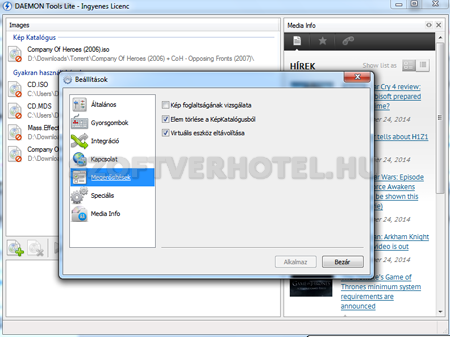 Daemon Tools felhasználói leírás, 6. instrukció Daemon Tools felhasználói leírás 6.
