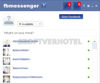 Facebook Messenger felhasználói leírás, 2. instrukció Facebook Messenger felhasználói leírás 2.