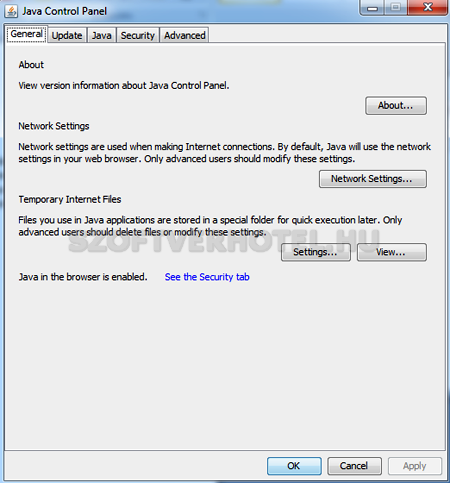 Java Plugin felhasználói leírás, 2. instrukció Java Plugin felhasználói leírás 2.