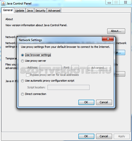 Java Plugin felhasználói leírás, 3. instrukció Java Plugin felhasználói leírás 3.
