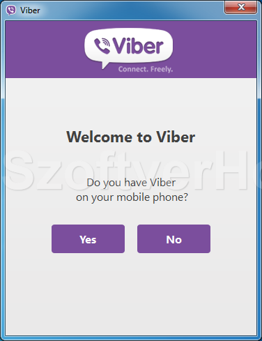 Viber for Windows telepítés, 3. lépés