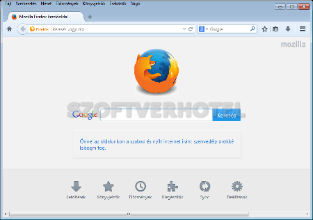 Mozilla Firefox felhasználói leírás 1.