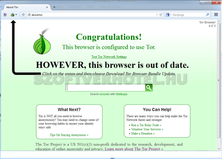 Tor Browser Bundle felhasználói leírás 2.
